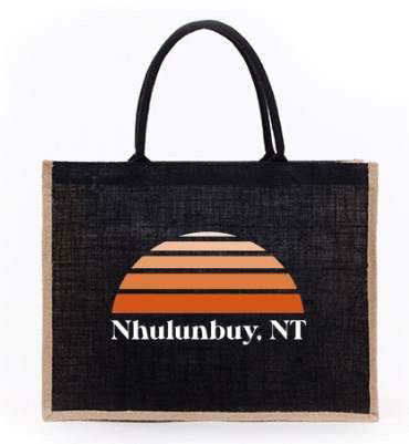 Sunset Jute Bag