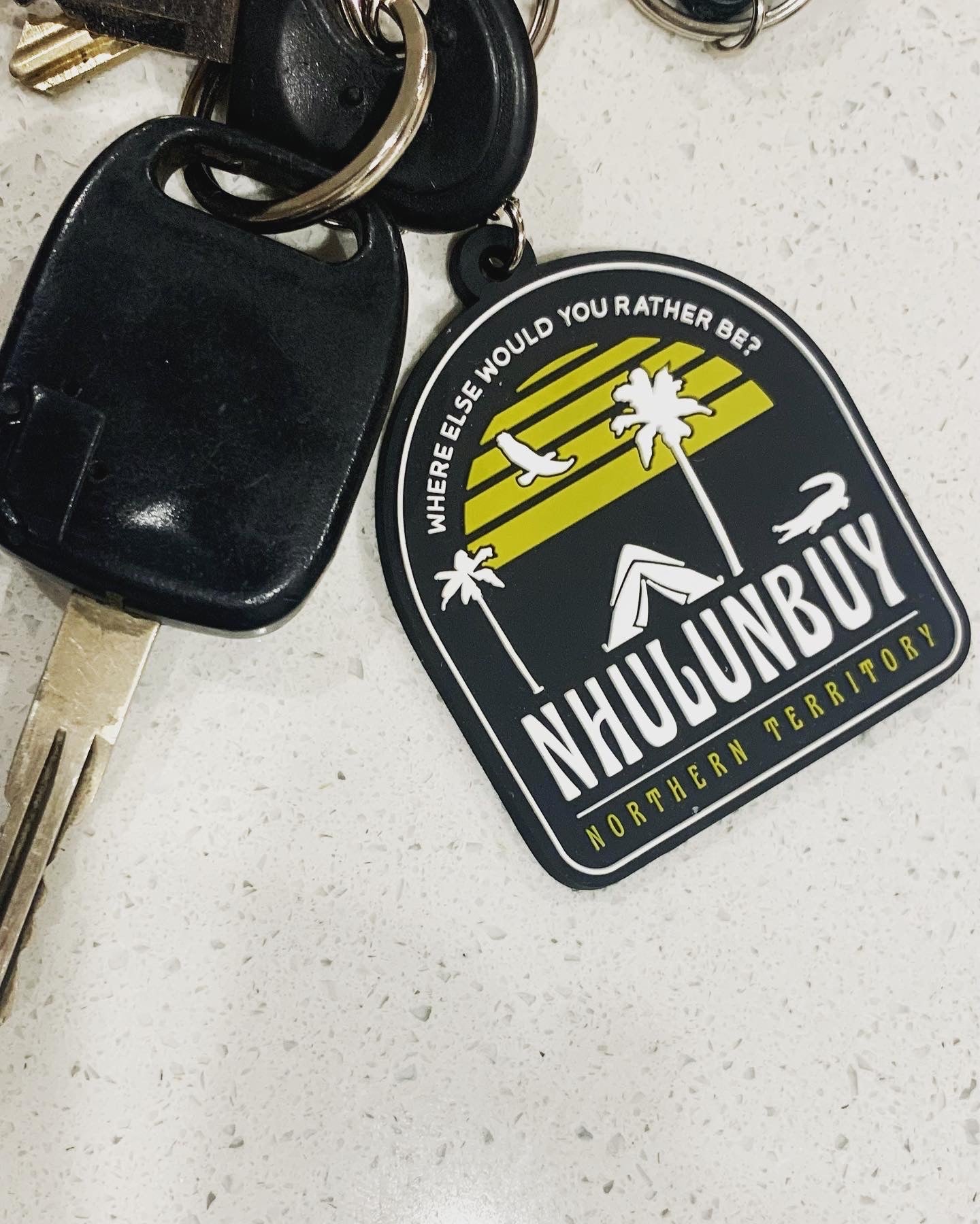 Camping Key Ring